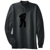Interlock Knit Mock Turtleneck Thumbnail